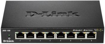 D-Link DGS-108 sieťový switch 8 portů 1 GBit/s