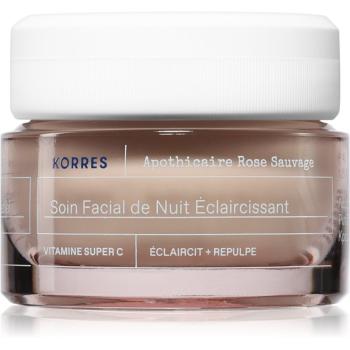 Korres Wild Rose regeneračná nočná starostlivosť 40 ml