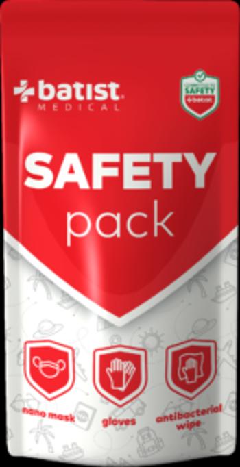 SAFETY pack maska+rukavice+obrúsok 3v1