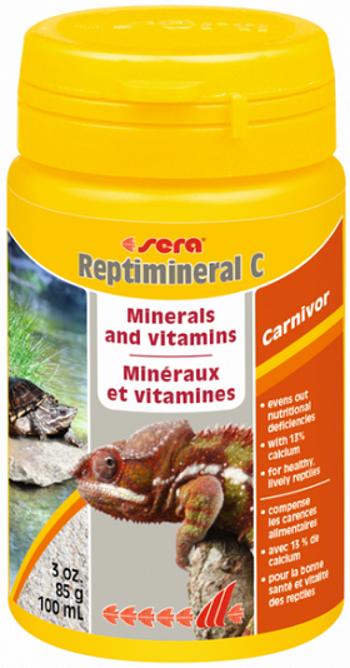 Sera Reptimineral C vitamíny a minerály pre mäsožravé reptílie 100ml