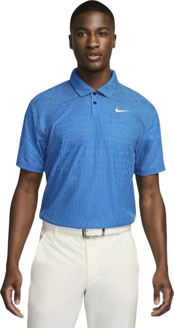 Nike Dri-Fit ADV Tour Mens Light Photo Blue/Court Blue/White M Polo košeľa