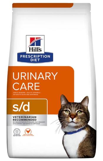 HILLS PD Feline s/d Dry granule pre mačky 1,5kg