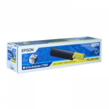 EPSON C1100 (C13S050187) - originálny toner, žltý, 4000 strán