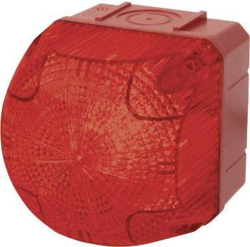 Auer Signalgeräte signalizačné osvetlenie LED QDS 874162405 červená červená trvalé svetlo, blikajúce 24 V/DC, 24 V/AC