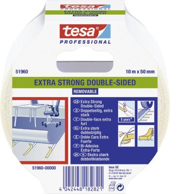 tesa EXTRA STRONG 51960-00000-11 Gaffer tape tesa® Professional priesvitná (d x š) 10 m x 50 mm 1 ks