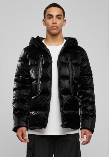 Urban Classics Shark Skin Puffer Jacket black - L