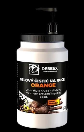 DEBBEX - Čistiaca pasta na ruky ORANGE 3 L