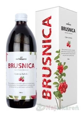 nefdesanté brusnica šťava 0,5 l