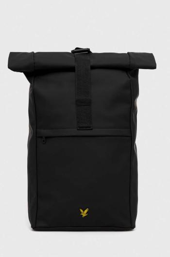 Ruksak Lyle & Scott čierna farba, veľký, jednofarebný