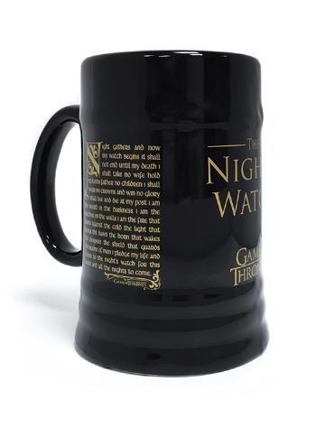 Pyramid Keramický pohár Hra o tróny (Night's Watch Oath) 500 ml