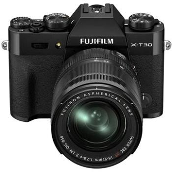 Fujifilm X-T30 II čierny + XF 18 – 55 mm (FTDFFUXT3054)