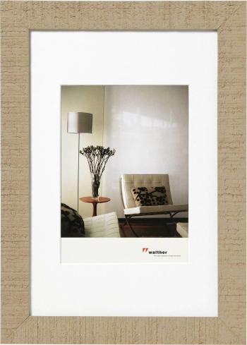walther+ design HO430C vymeniteľný fotorámček Formát papiera: 24 x 30 cm  béžová