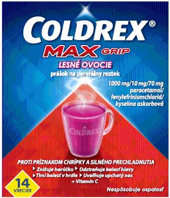 Coldrex Maxgrip Lesné ovocie 14 ks