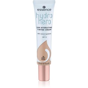 Essence Hydro Hero hydratačný BB krém SPF 15 odtieň 10 Soft Nude 30 ml