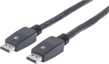 Manhattan DisplayPort prepojovací kábel #####DisplayPort Stecker, #####DisplayPort Stecker 10.00 m čierna 354134 fóliové