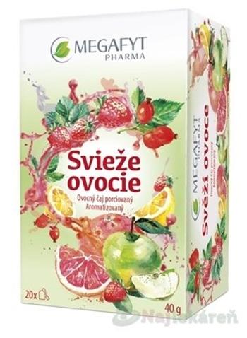 MEGAFYT Svieže ovocie, 20x2g