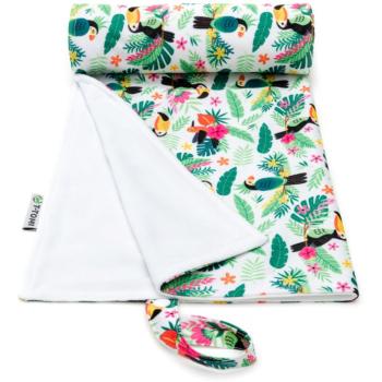 T-TOMI Changing Pad Parrot prateľná prebaľovacia podložka 50x70 cm