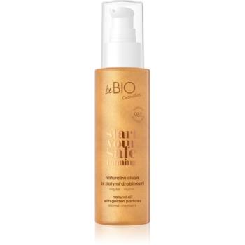 beBIO Safe Tanning výživný telový olej s trblietkami 100 ml