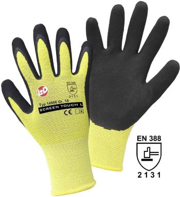 L+D Griffy SCREEN TOUCH L 14906-7 nylon pracovné rukavice Veľkosť rukavíc: 7, S EN 388 CAT II 1 pár