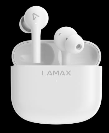 Lamax Bezdrôtové Bluetooth 5.0 TWS slúchadláTrims1 White
