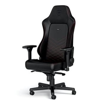 Noblechairs HERO, čierna/červená (NBL-HRO-PU-BRD)