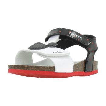 Geox  B SANDAL CHALKI GIRL  Sandále Biela