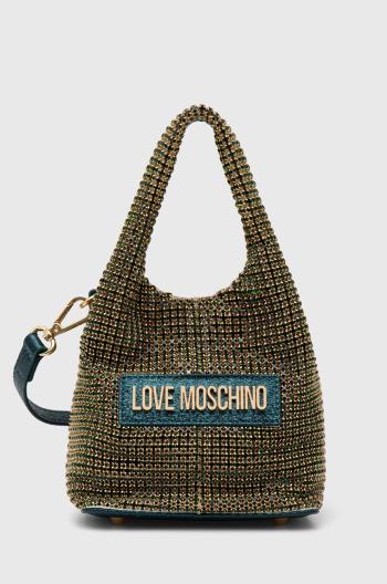 Kabelka Love Moschino zelená farba, JC4044PP1LLP100A