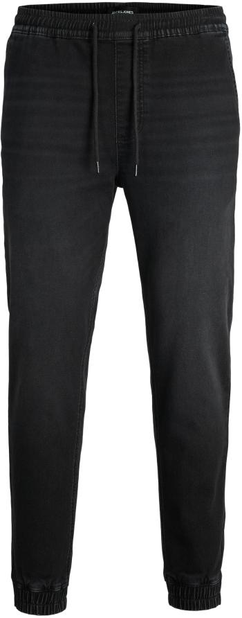 Jack&Jones Pánske džínsy JJIGORDON Tapered Fit 12249140 Black Denim XXL