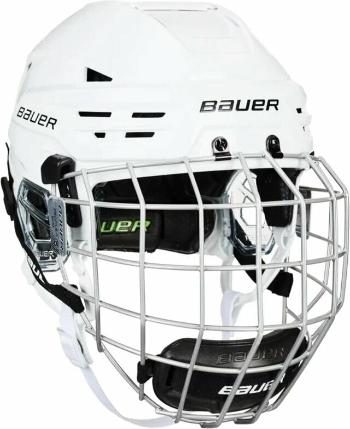 Bauer RE-AKT 85 Helmet Combo SR Biela L Hokejová prilba