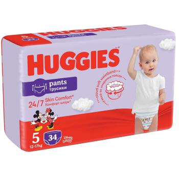 Huggies Pants Jumbo 5 12-17 kg 34 ks