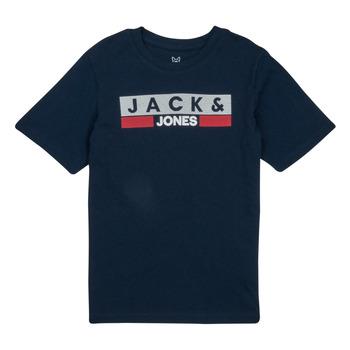 Jack & Jones  Tričká s krátkym rukávom JJECORP LOGO TEE  Námornícka modrá