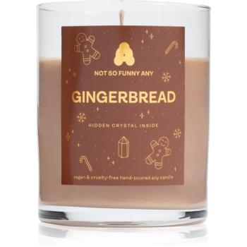 Not So Funny Any Crystal Candle Gingerbread sviečka s kryštálom 220 g