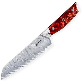 Dellinger Santoku 7 Dellinger Resin Future Red (DKH191)