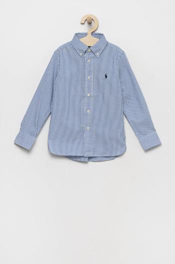 Detská bavlnená košeľa Polo Ralph Lauren