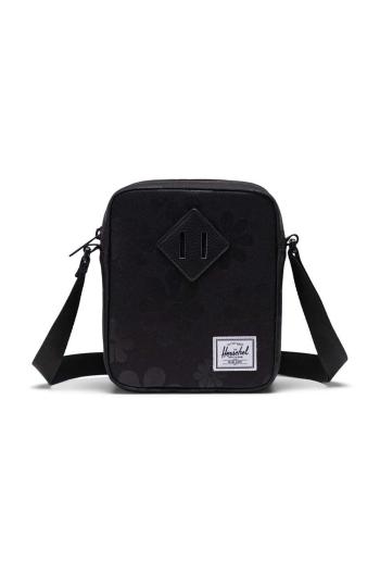 Malá taška Herschel Heritage Crossbody čierna farba