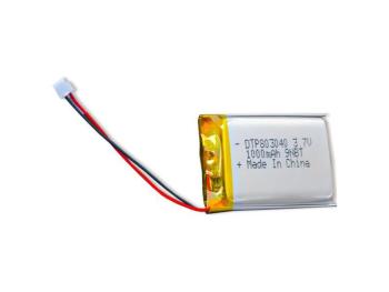 Batéria nabíjacia LiPo 3,7V/1000mAh 803040 Hadex