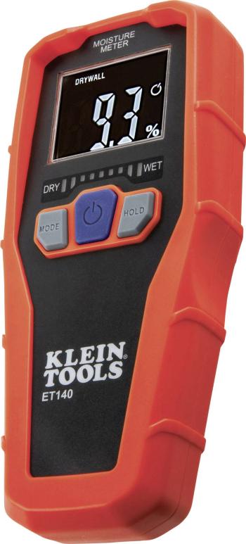 Klein Tools ET140 vlhkomer  Meranie vlhkosti stavebných materiálov 0 do 100 % vol Meranie vlhkosti dreva 0 do 55 % vol d