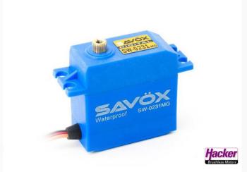 Savöx štandardné servo SW-0231MG digitálne servo Materiál prevodovky: kov Zásuvný systém: JR
