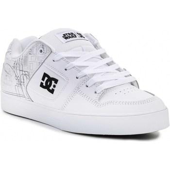 DC Shoes  Skate obuv Sw Pure White/Black/Blue ADYS400084-XWKB  Biela