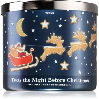 Bath & Body Works Twas The Night Before Christmas vonná sviečka 411 g