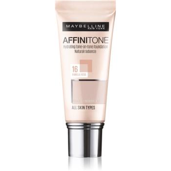 Maybelline Affinitone hydratačný make-up odtieň 16 Vanilla Rose 30 ml