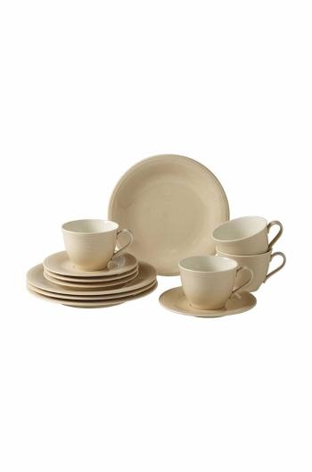 Kávový set pre 4 osoby Villeroy & Boch Color Loop Sand 12-pack