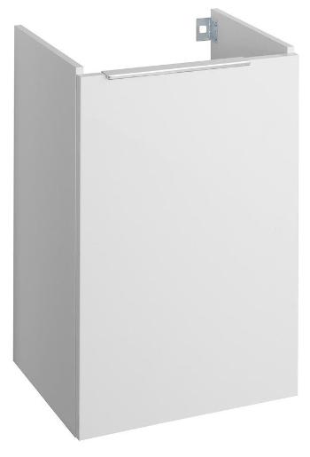 Bruckner - NEON umývadlová skrinka 47x71x35 cm, biela 500.112.0
