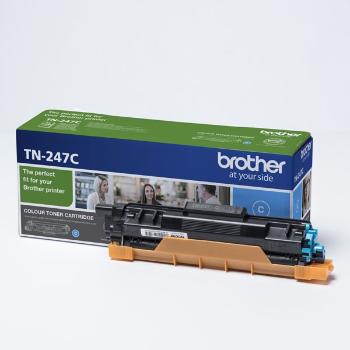 BROTHER TN-247 - originálny toner, azúrový, 2300 strán