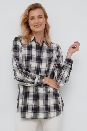 Bavlnená košeľa Lauren Ralph Lauren dámska, regular, s klasickým golierom