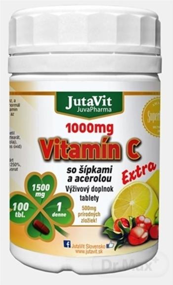 JutaVit Vitamín C 1000 mg so šípkami a acerolou