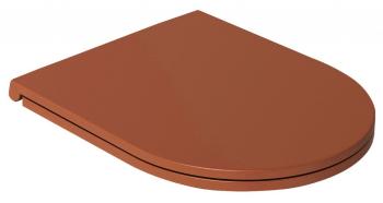 ISVEA - INFINITY WC sedátko SLIM, Easy Take, Soft Close, terracotta 40KF0548I-S