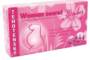 Woman secret BABY Jednokrokový kazetový tehotenský test 2 ks