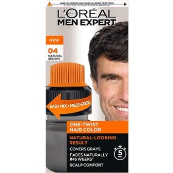 ĽORÉAL PARIS Men Expert Semi-permanentná farba na vlasy 04 Hnedá (3600523993635)