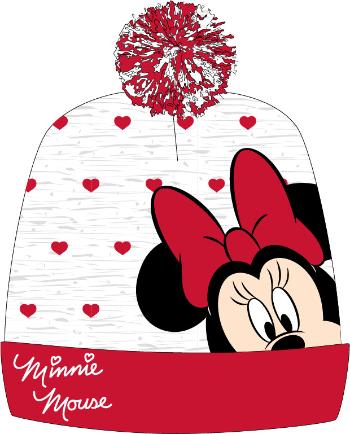 EPlus Dievčenská zimná čiapka - Minnie Mouse Veľkosť šiltovka: 52